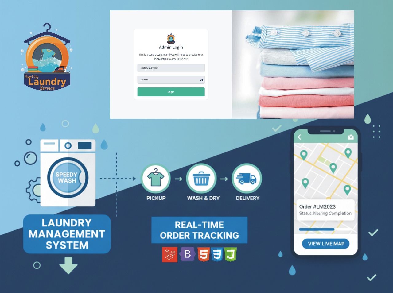 Laundry Service Website